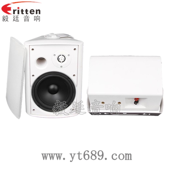 6.5寸2路墙壁音箱正反面