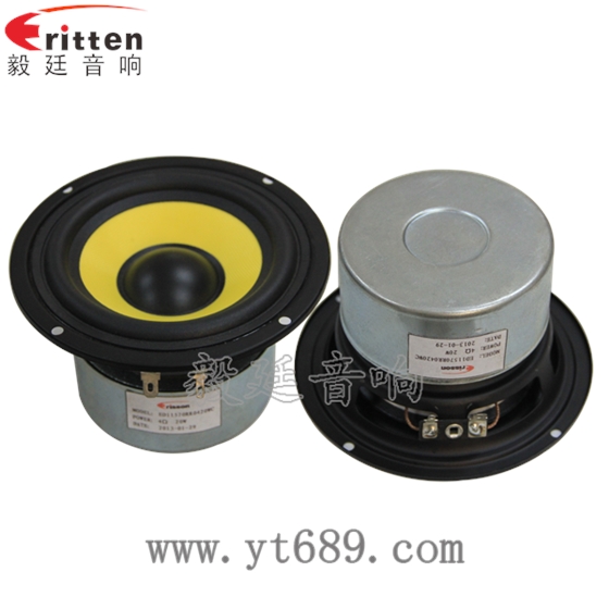 8''中低音舞台音箱喇叭厂家正反面