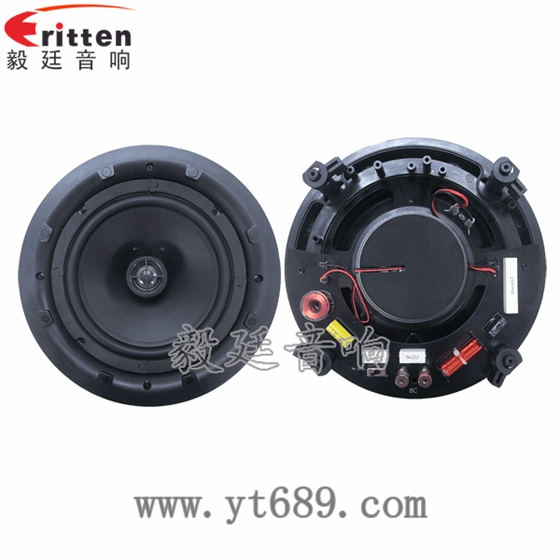 8''中低音舞台音箱喇叭厂家正反面