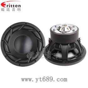 8''中低音舞台音箱喇叭厂家正反面