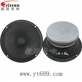 8''中低音舞台音箱喇叭厂家正反面