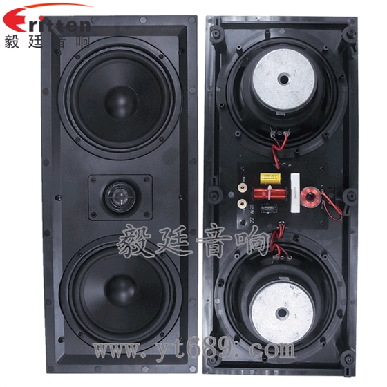 8''250w 重低音喇叭正反面