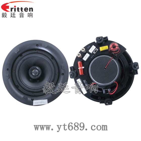 6.5寸天花吸顶喇叭正反面