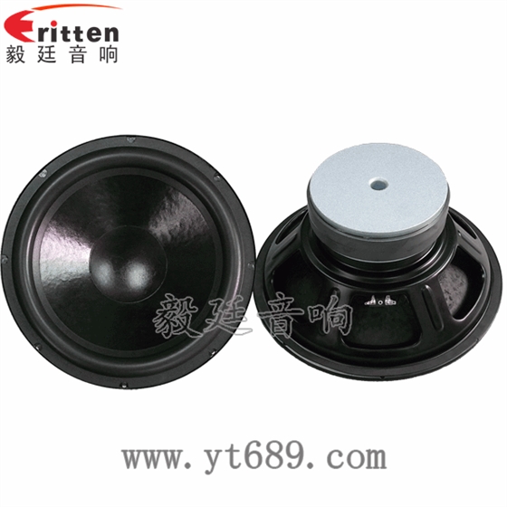 8''250w 重低音喇叭正反面