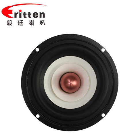4.5寸纸盆橡胶边多媒体音箱中低音喇叭